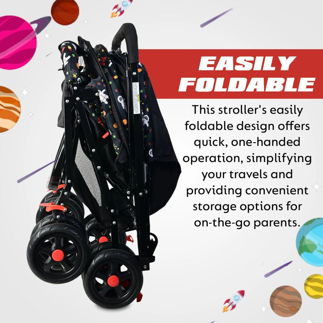 Flyi Premium Baby Stroller & Pram | 0-3 Years | All-Terrain Safety & Comfort