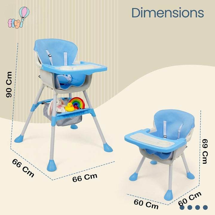 Flyi High Chair with cushion