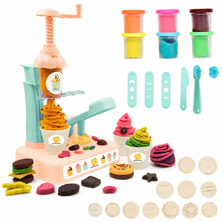Scoop & Play – Ice Cream Dough Play Set