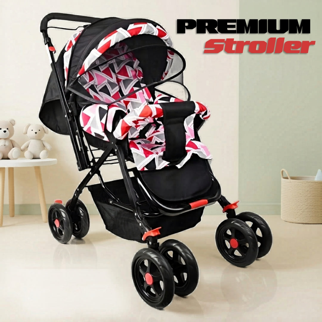 Flyi Premium Baby Stroller & Pram | 0-3 Years | All-Terrain Safety & Comfort