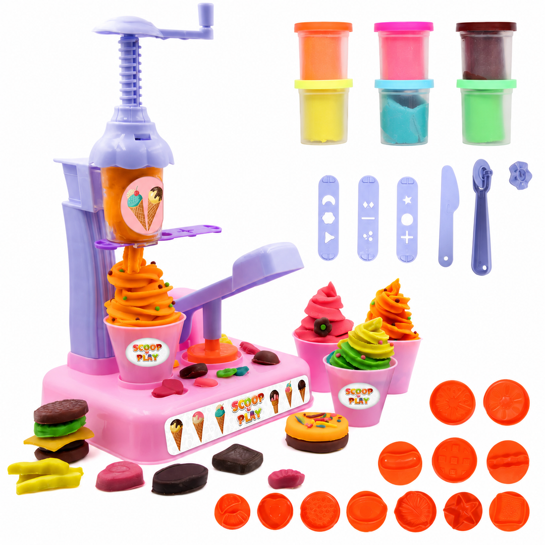 Scoop & Play – Ice Cream Dough Play Set