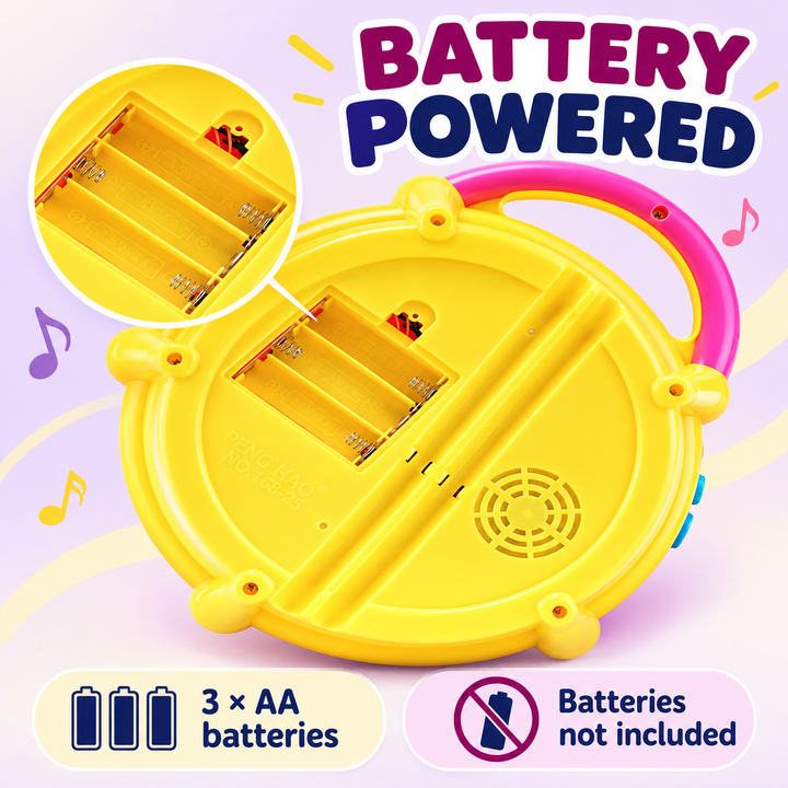 Musical Drum with Lights and Music | FLYI