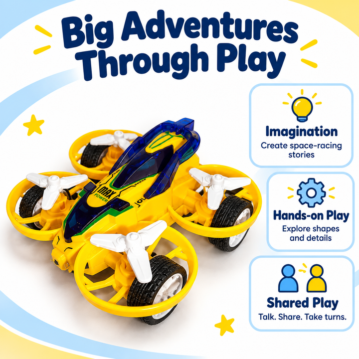 Racing Space Craft Toy for Kids | FLYI