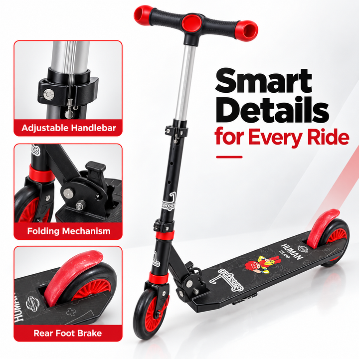 Jumbo Foldable Kick Scooter for Kids | FLYI