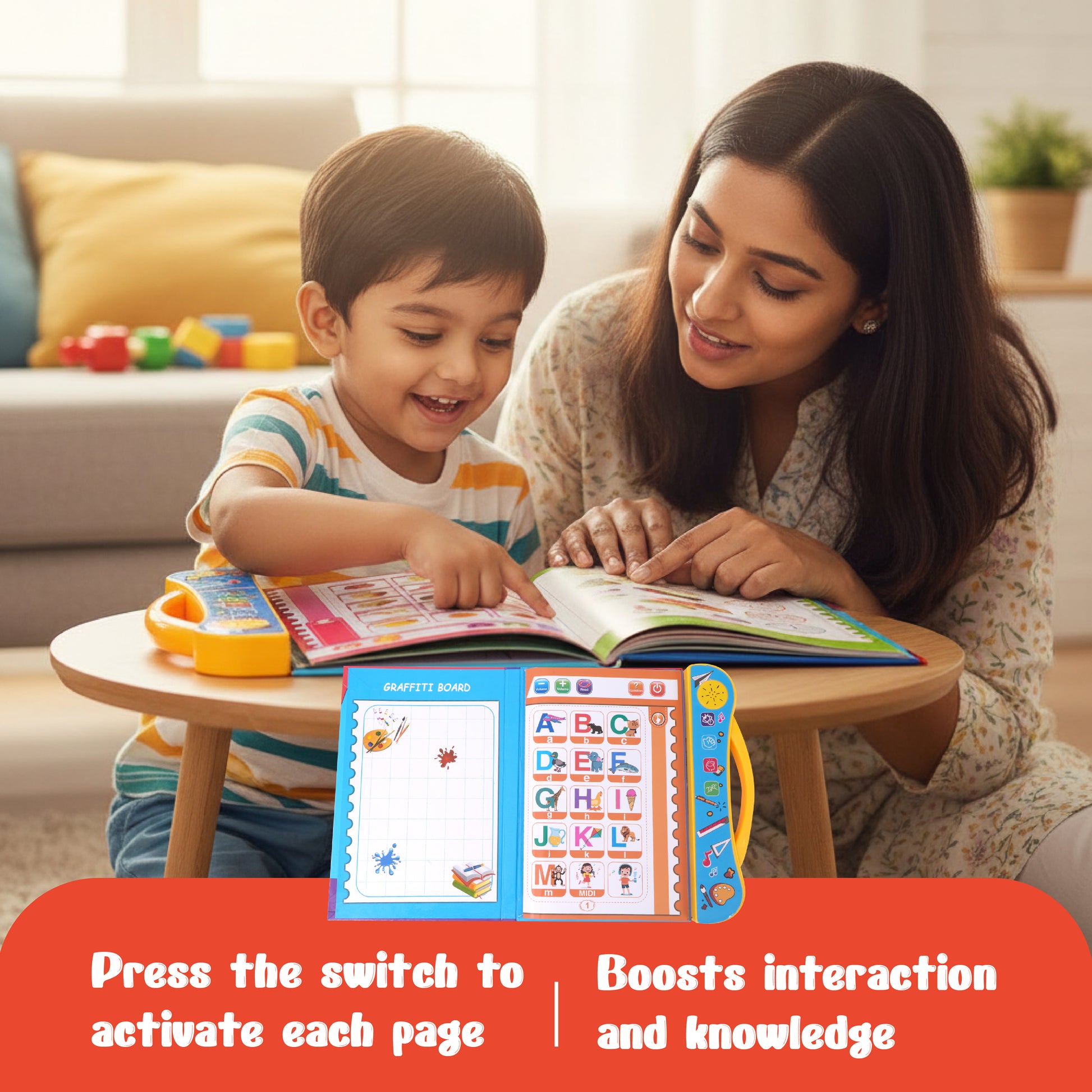 FLYI – Interactive Children Book With Musical Toy (3+ Years)