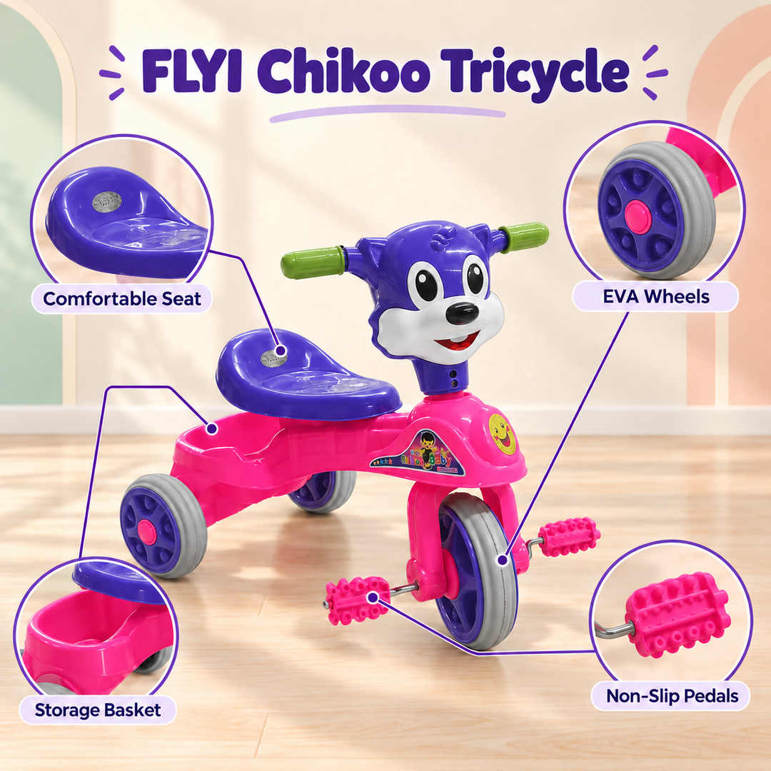 Chikoo Tricycle for Kids | FLYI