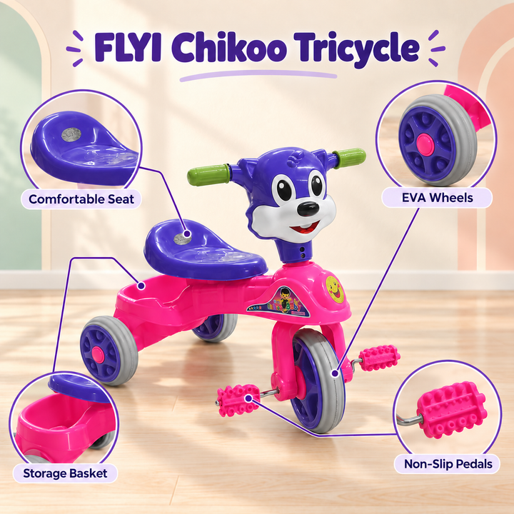 Chikoo Tricycle for Kids | FLYI