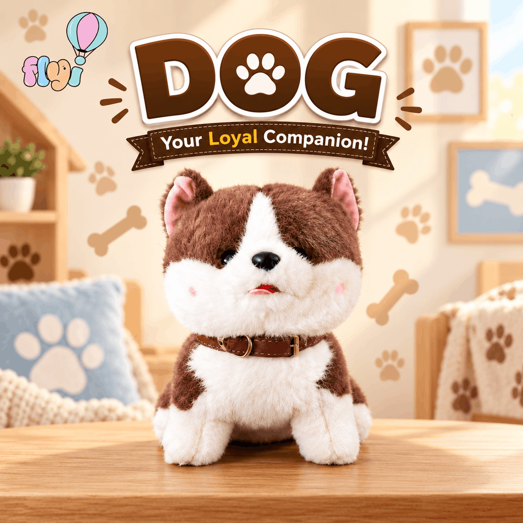 Dog Soft Plush Toy for Kids | FLYI