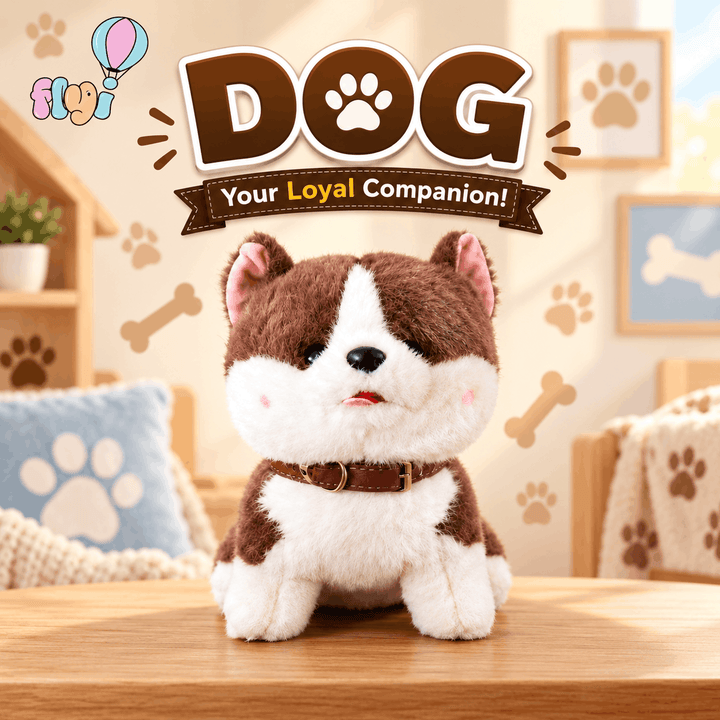 Dog Soft Plush Toy for Kids | FLYI