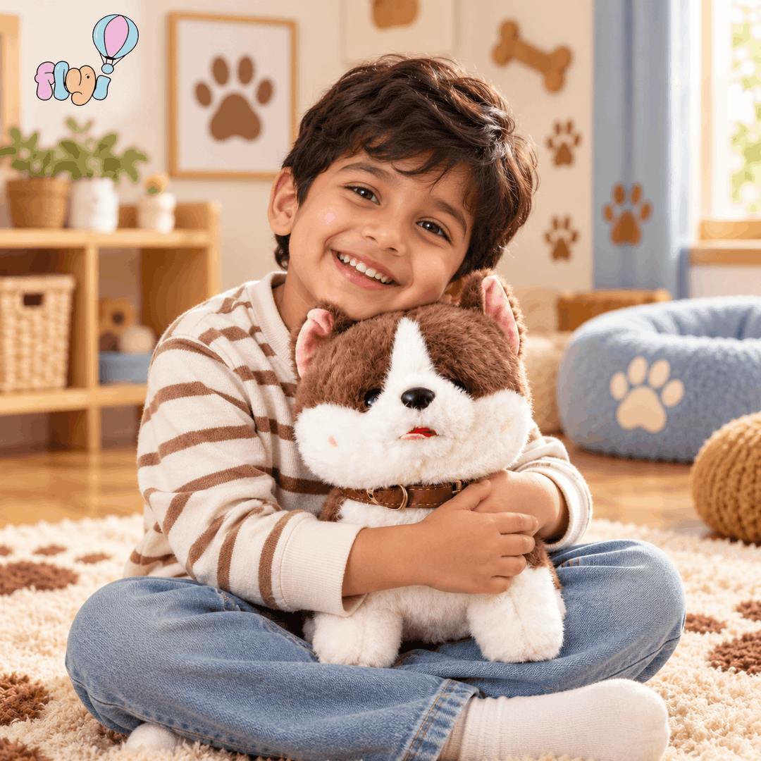 Dog Soft Plush Toy for Kids | FLYI