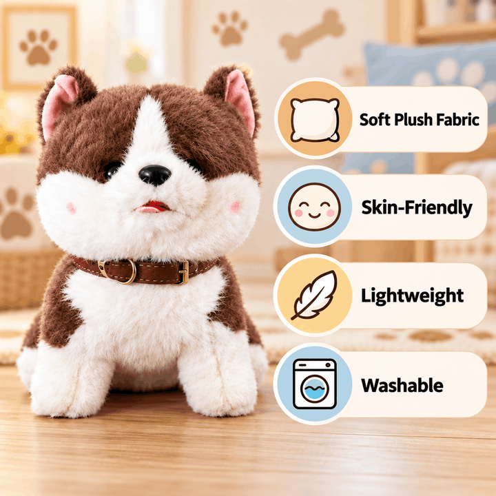 Dog Soft Plush Toy for Kids | FLYI