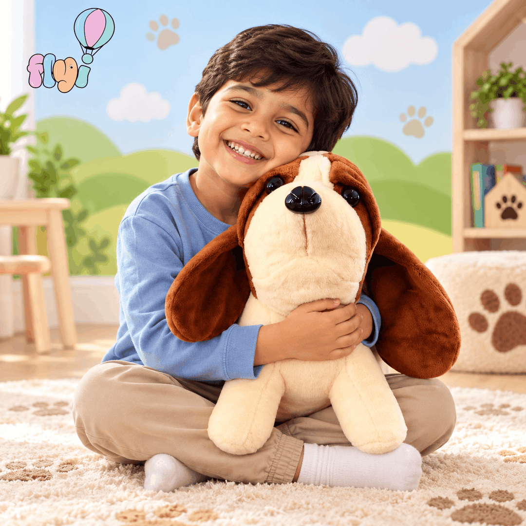 Dog Soft Plush Toy with Long Ears | FLYI