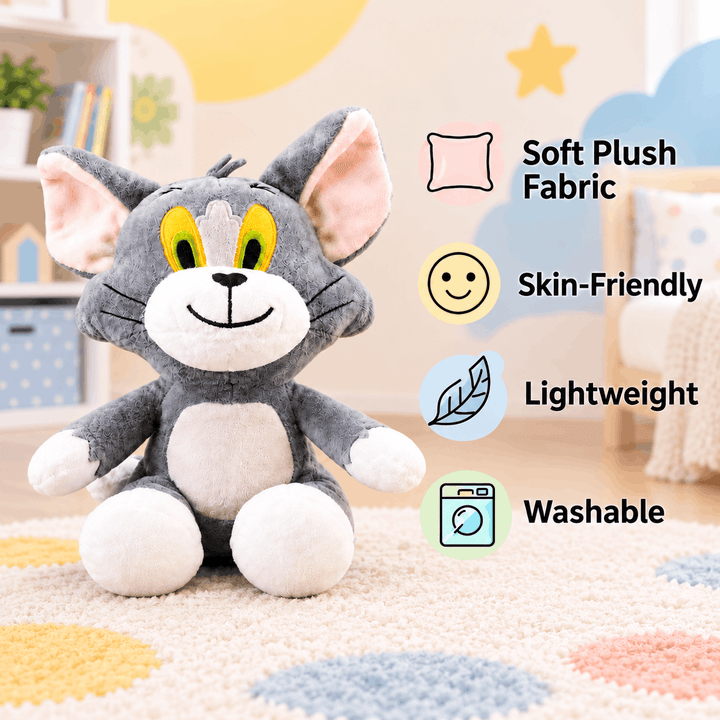 Tom Soft Plush Toy for Kids | FLYI
