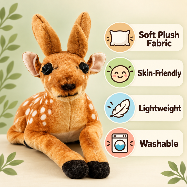 Deer Soft Toy for Kids | FLYI