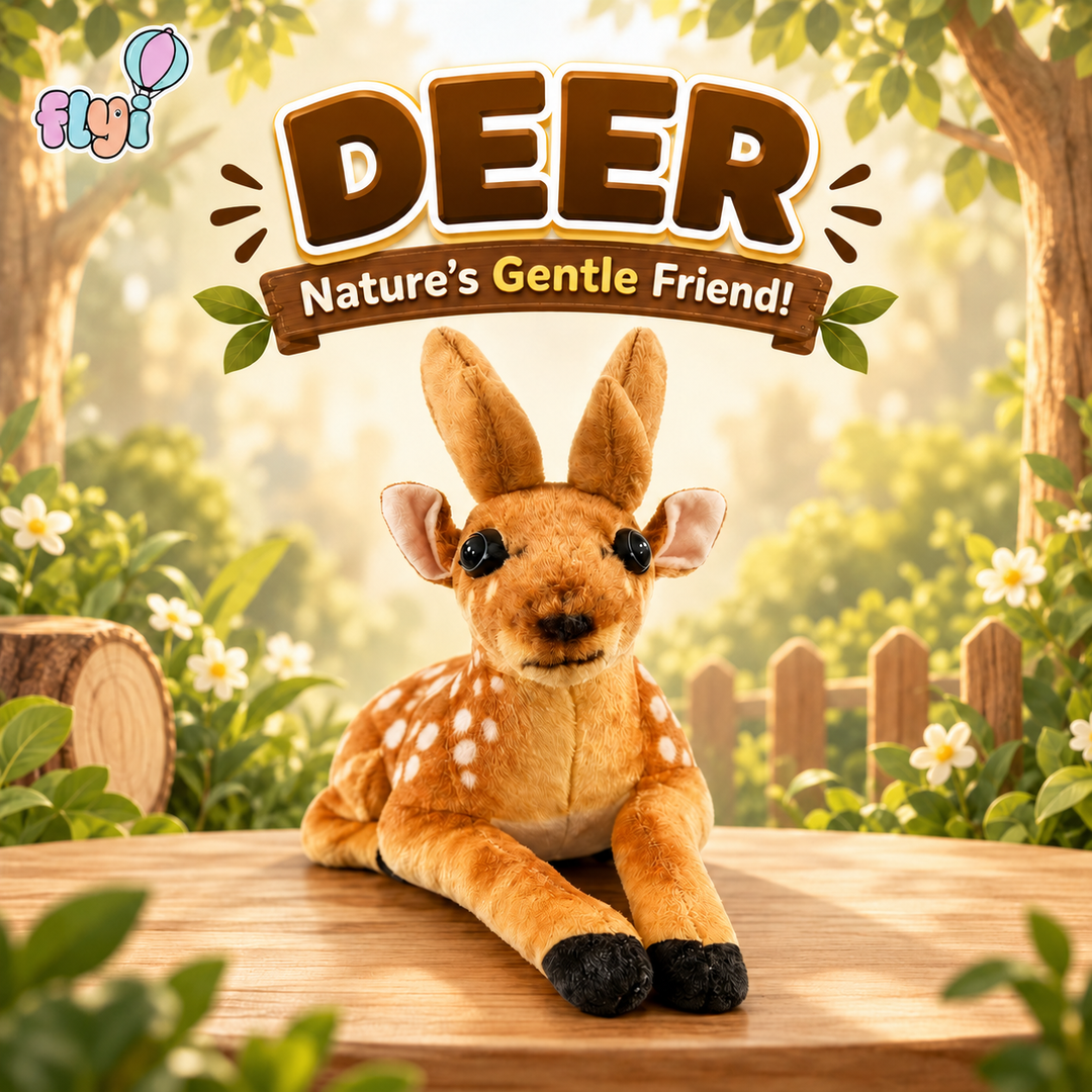 Deer Soft Toy for Kids | FLYI