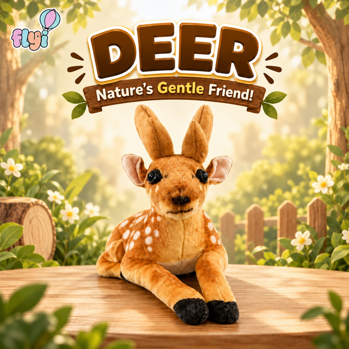 Deer Soft Toy for Kids | FLYI