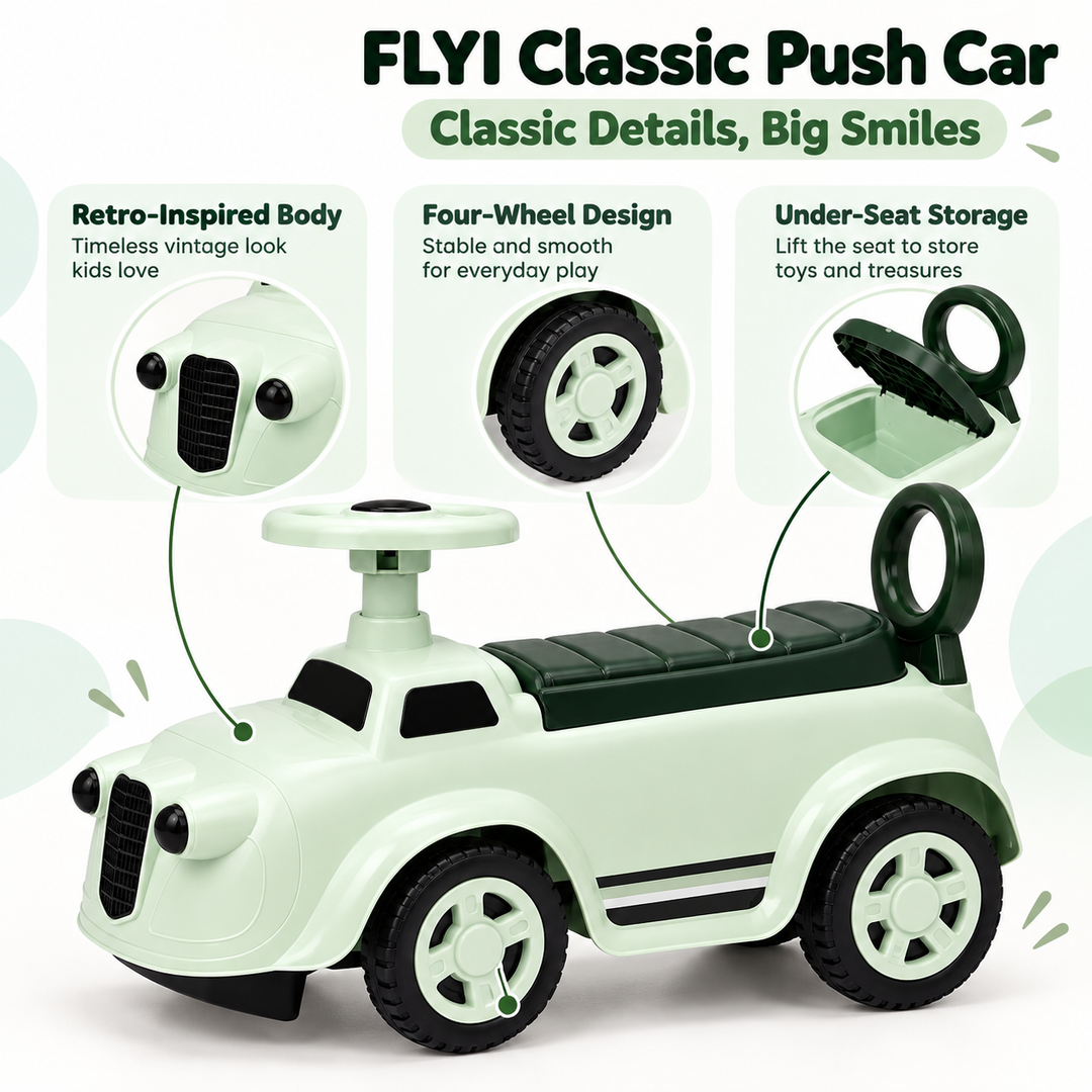 Classic Jeep Push Car | FLYI