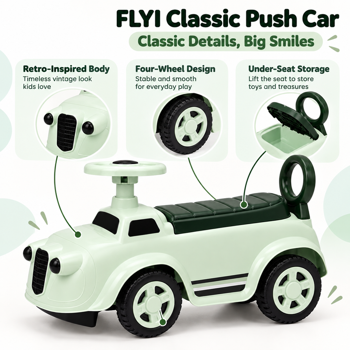 Classic Jeep Push Car | FLYI
