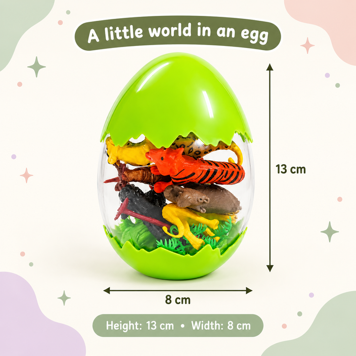 Animal Egg Playset with Mini Figures | FLYI