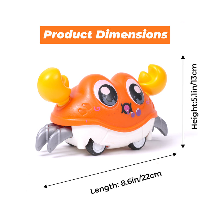 FLYI Fun Moving & Crawler Crab Toy for Kids(1.5 to 4 Years)
