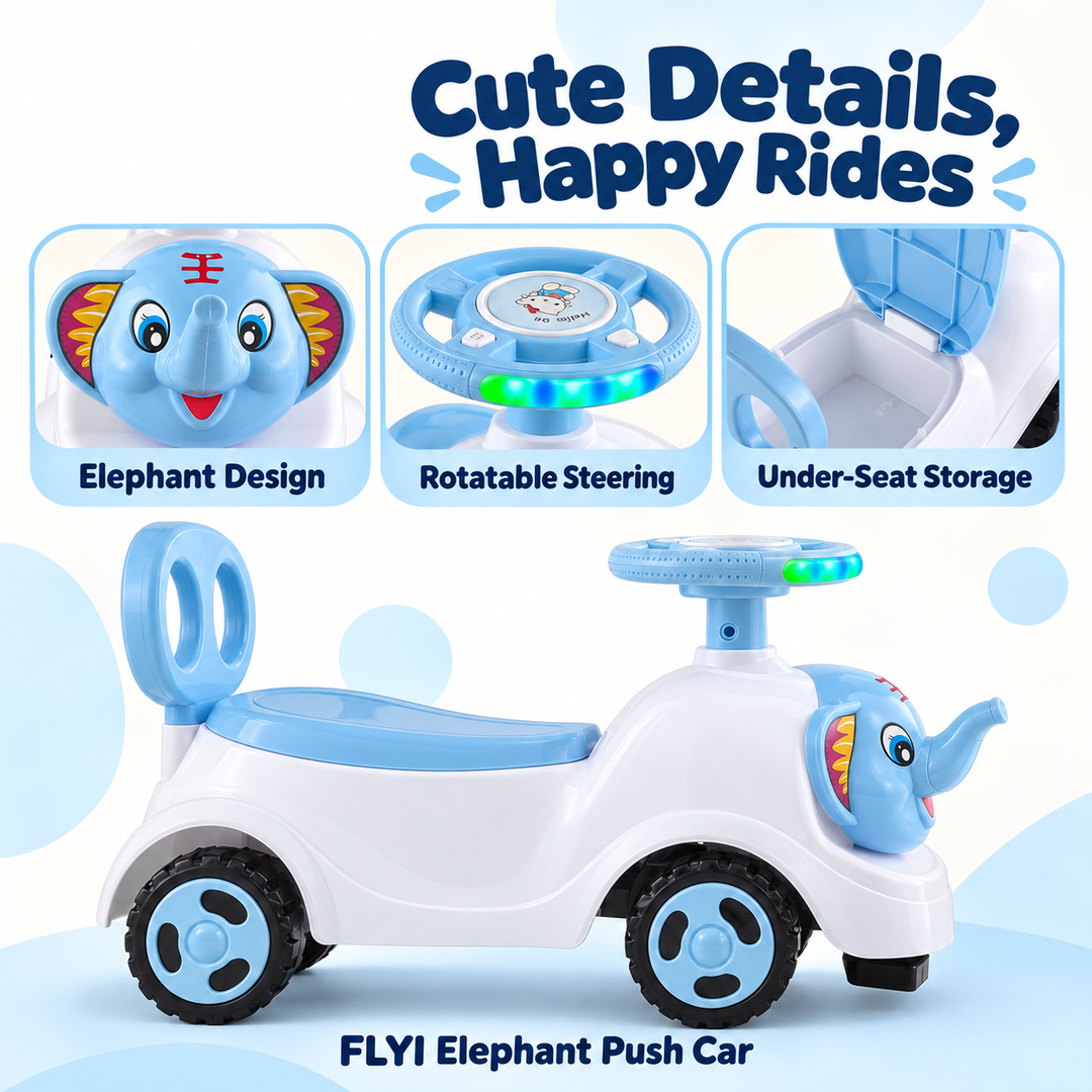 Elephant Push Car | FLYI