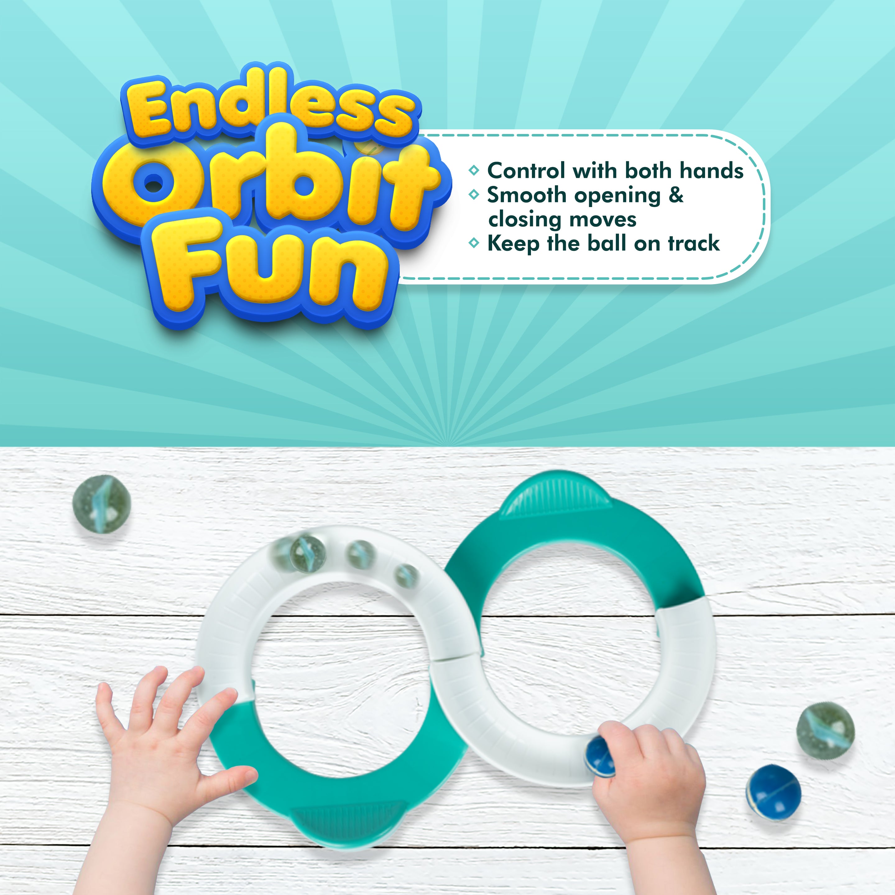 8 Shape Infinity Loop – Best Activity Toy for Kids – FLYI