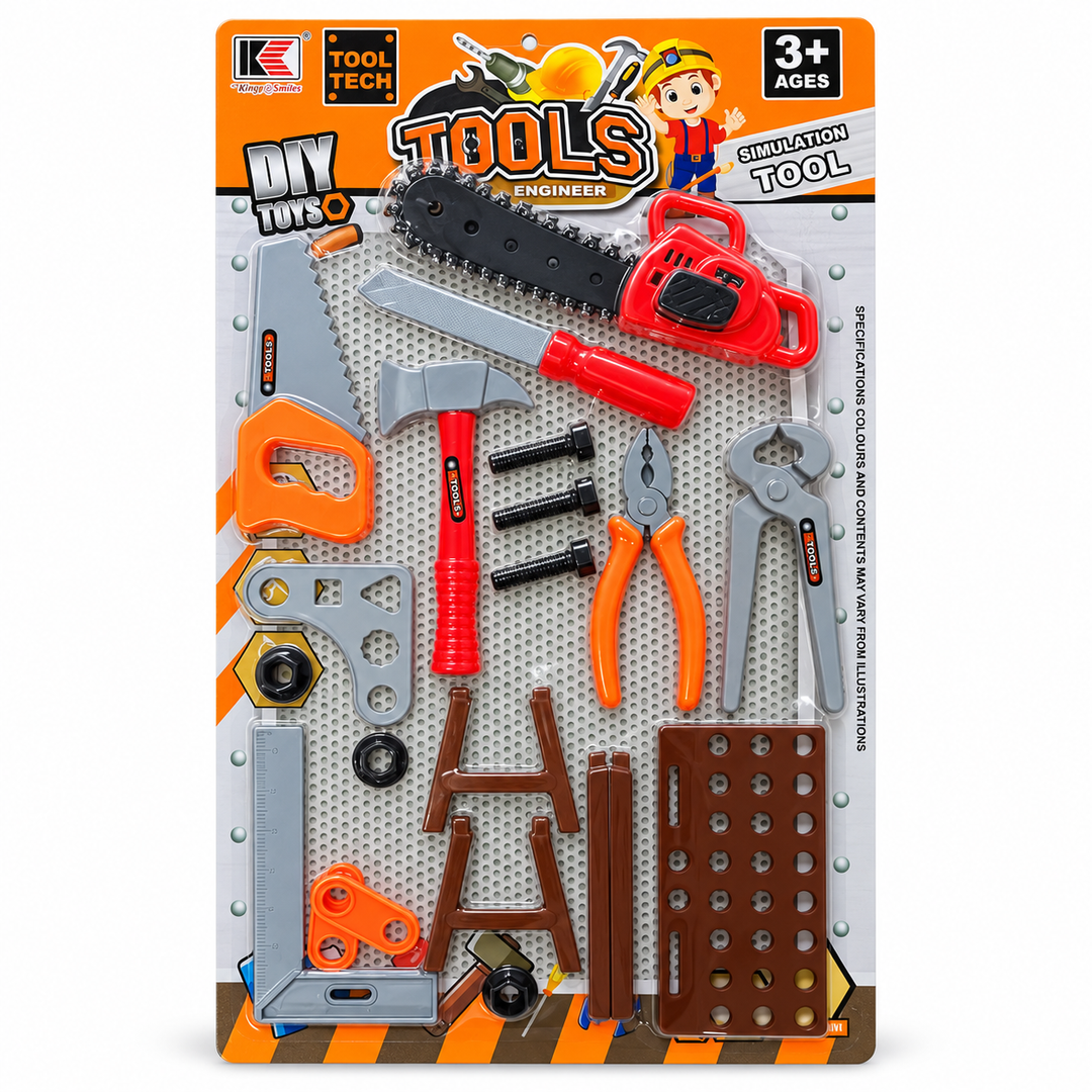 Engineer Tool Set for Kids – Pretend Play Tools