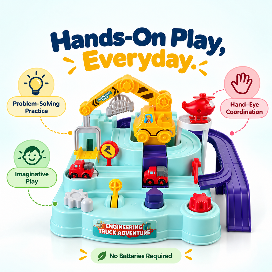 Engineering Truck Adventure Playset | FLYI