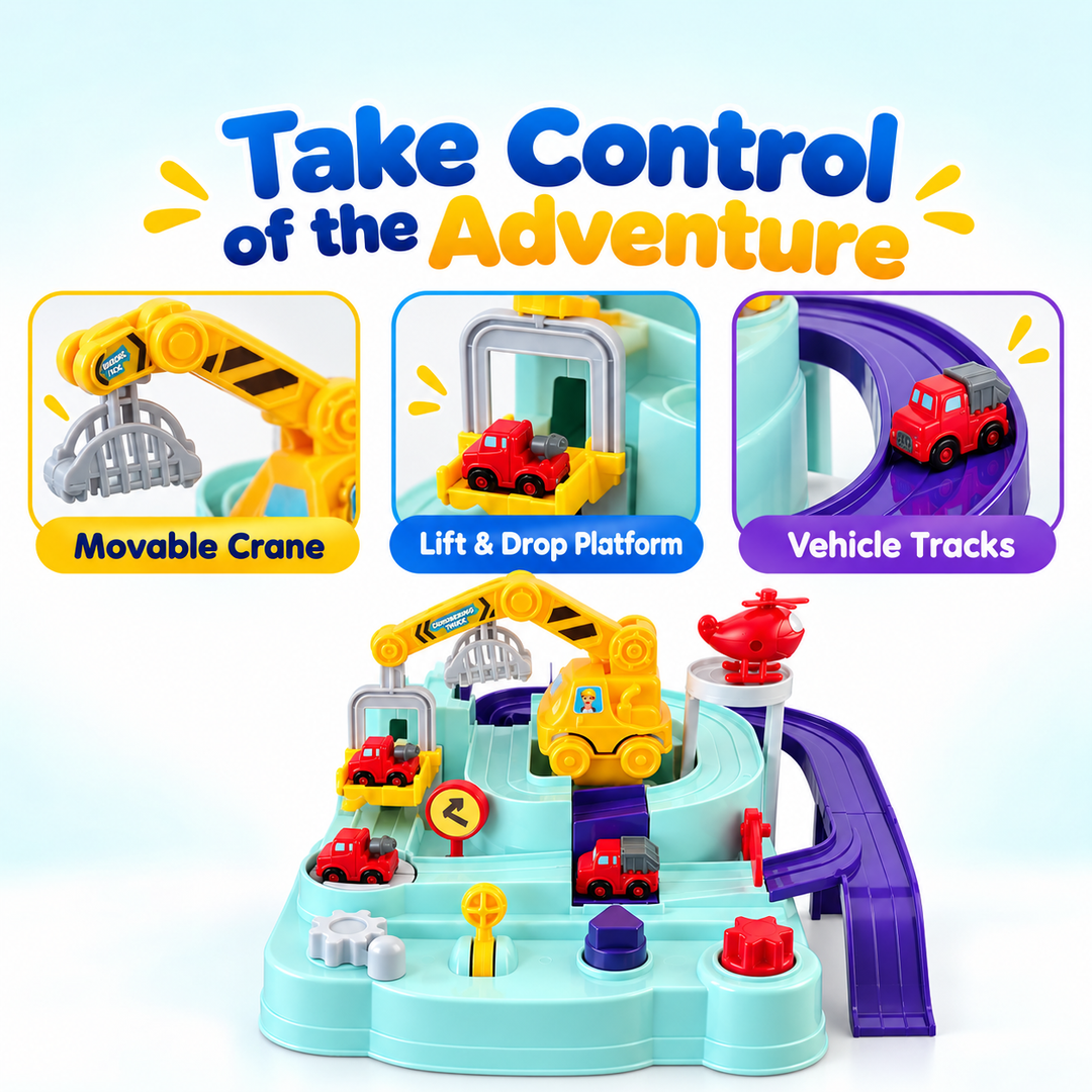 Engineering Truck Adventure Playset | FLYI
