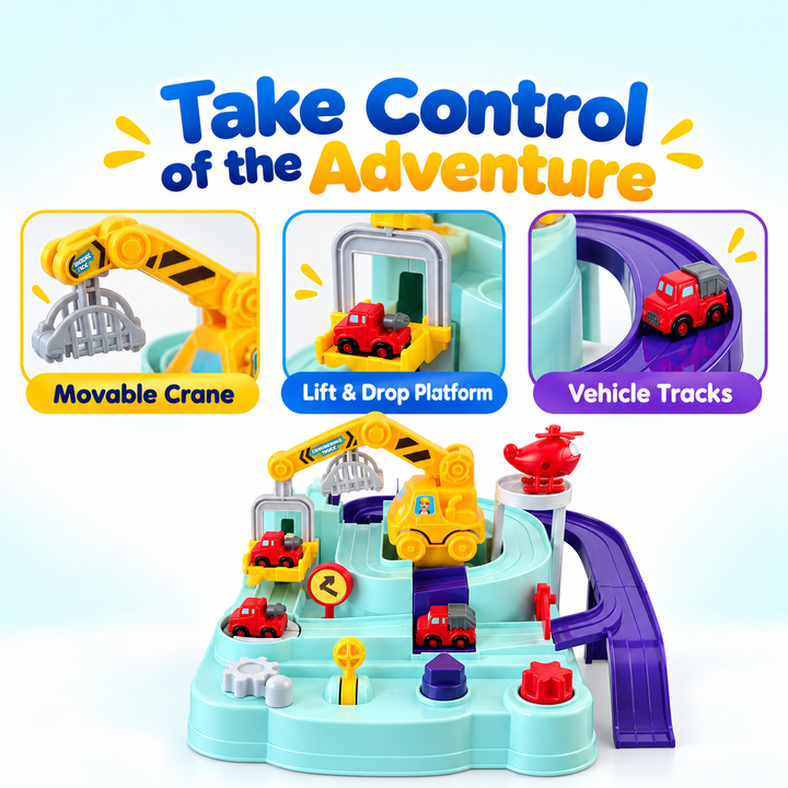 Engineering Truck Adventure Playset | FLYI