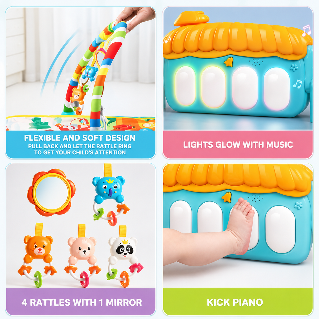 Piano Gym Toy for Kids | FLYI