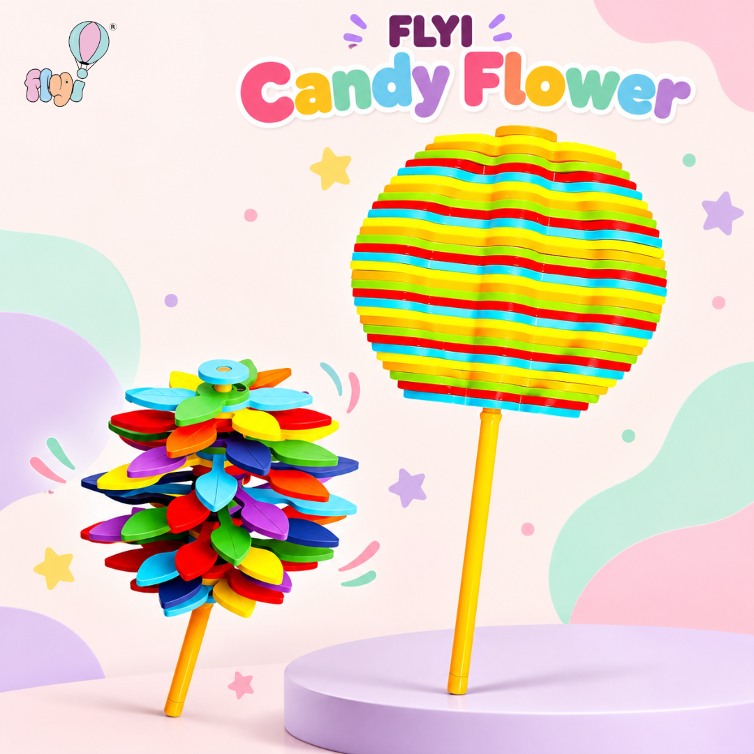 Candy Flower Rainbow Spinning Toy | FLYI