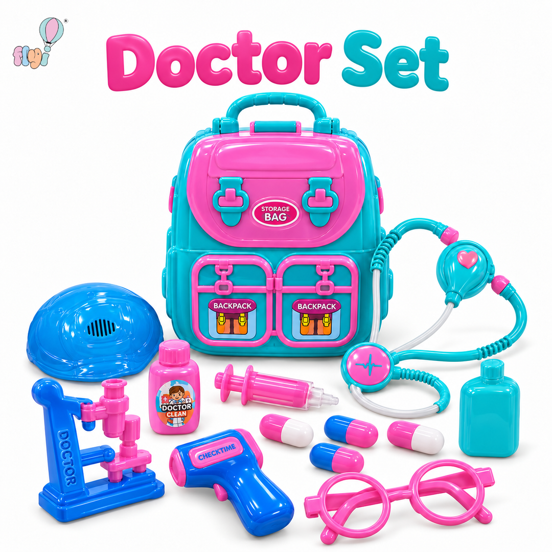 Doctor Set for Kids with Storage Backpack | FLYI