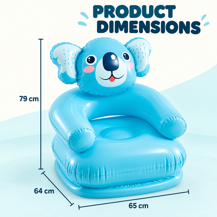 Koala Inflatable Chair  with Armrests for Kids | FLYI