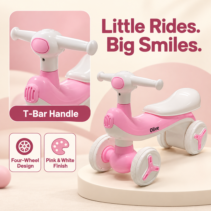 Olive Push Car for Kids | FLYI