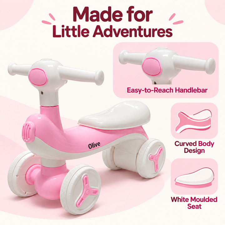 Olive Push Car for Kids | FLYI