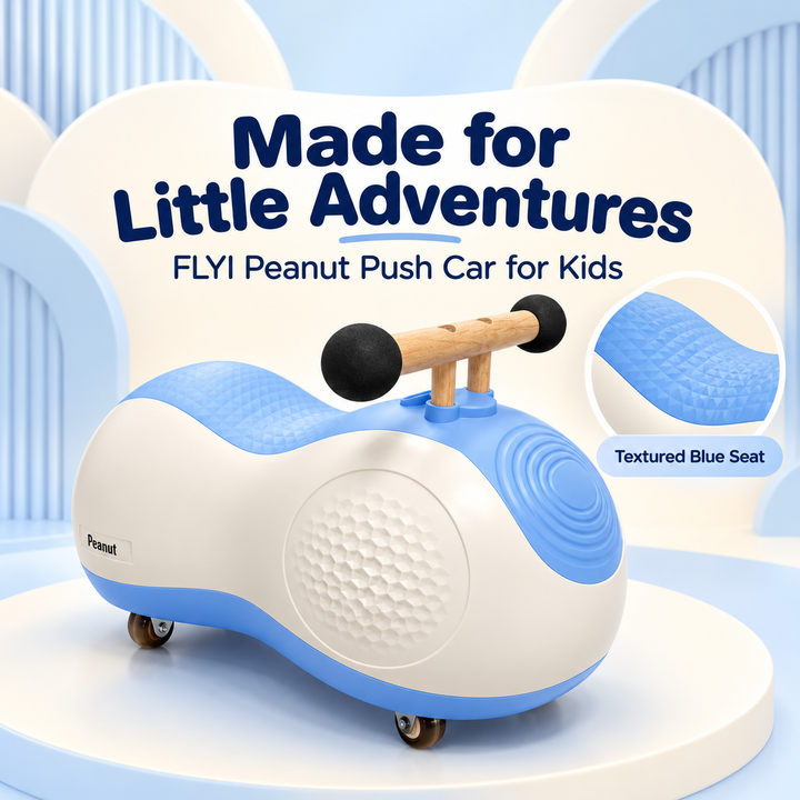Peanut Push Car for Kids | FLYI