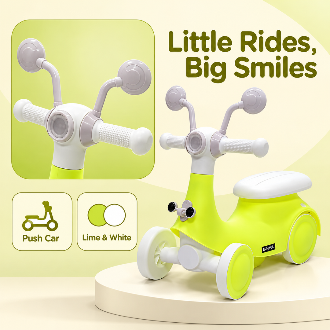 Snail Push Car for Kids | FLYI