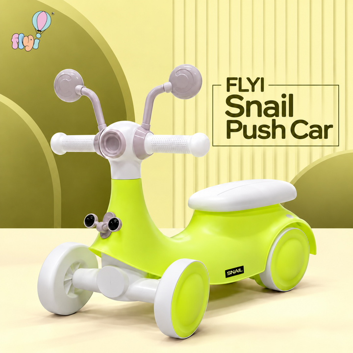 Snail Push Car for Kids | FLYI