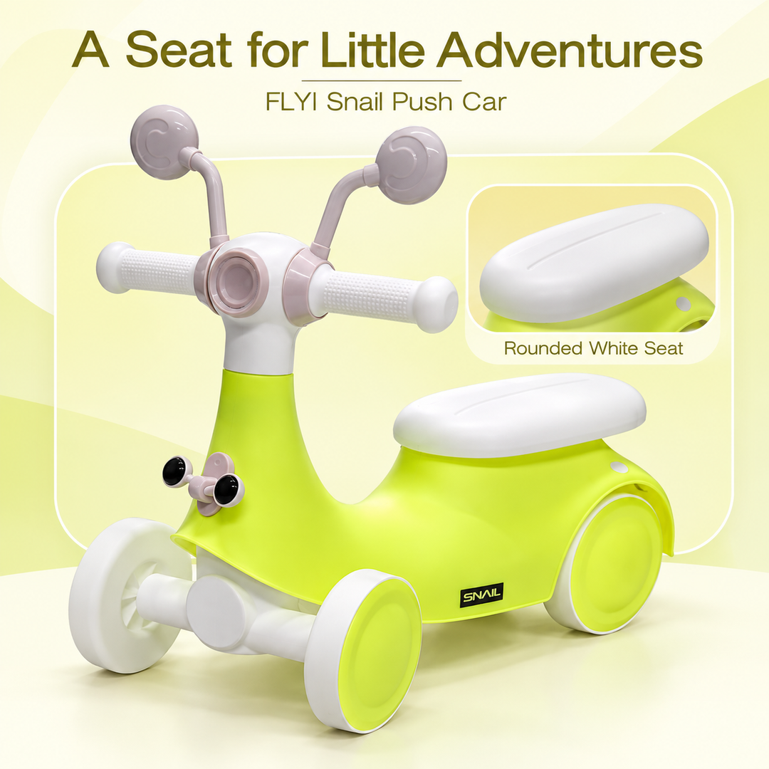 Snail Push Car for Kids | FLYI