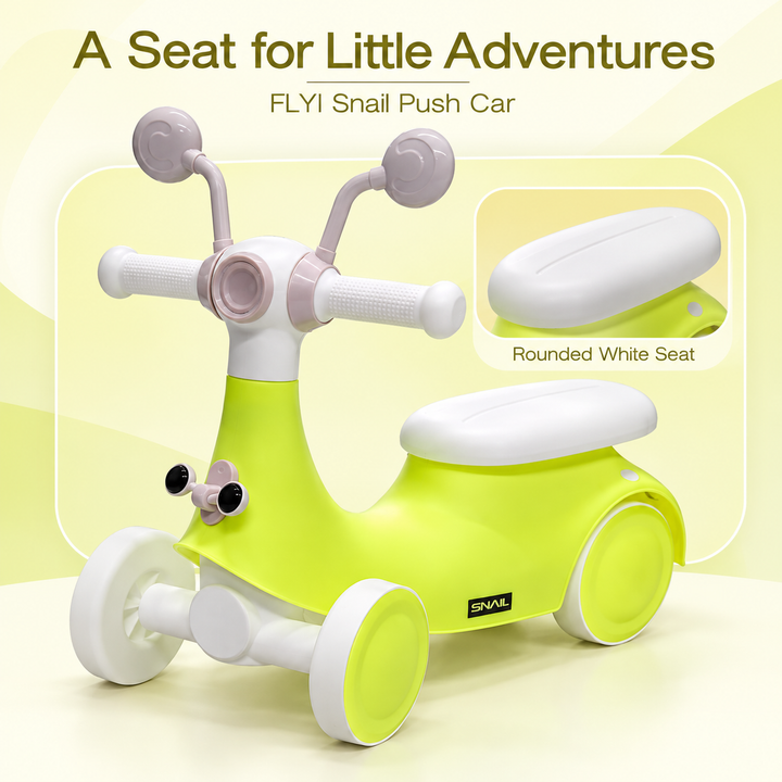 Snail Push Car for Kids | FLYI