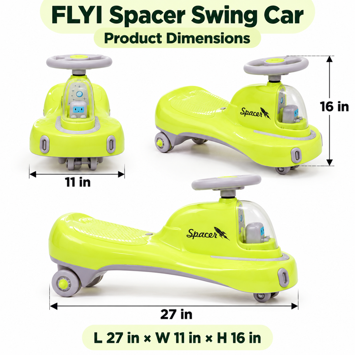 Spacer Swing Car for Kids | FLYI