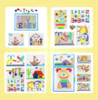 Mushroom Nails Peg Board Building Blocks Fun & Learning Toy for Kids 3+