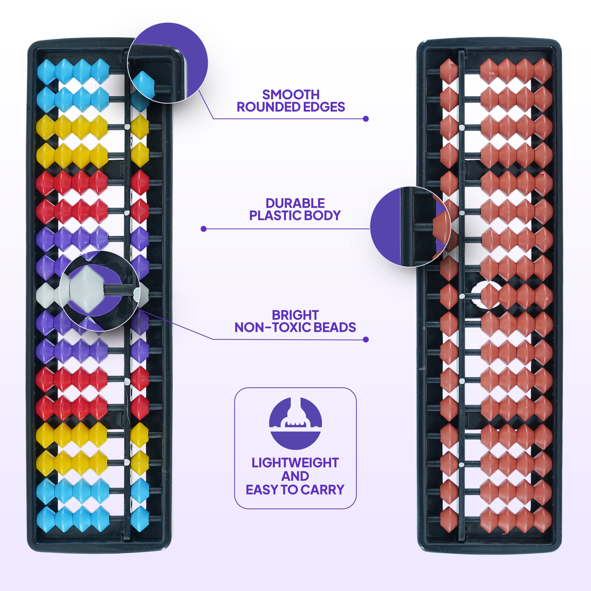 Flyi Educational Travelling Abacus – Fun Math Learning Toy for Kids