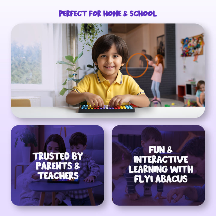 FLYI Abacus Math Learning Toy for Kids (3+ Years)