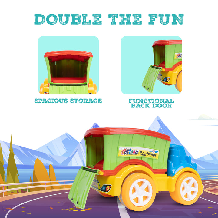 FLYI Friction Powered Beast Container Truck Toy(2+ Years)