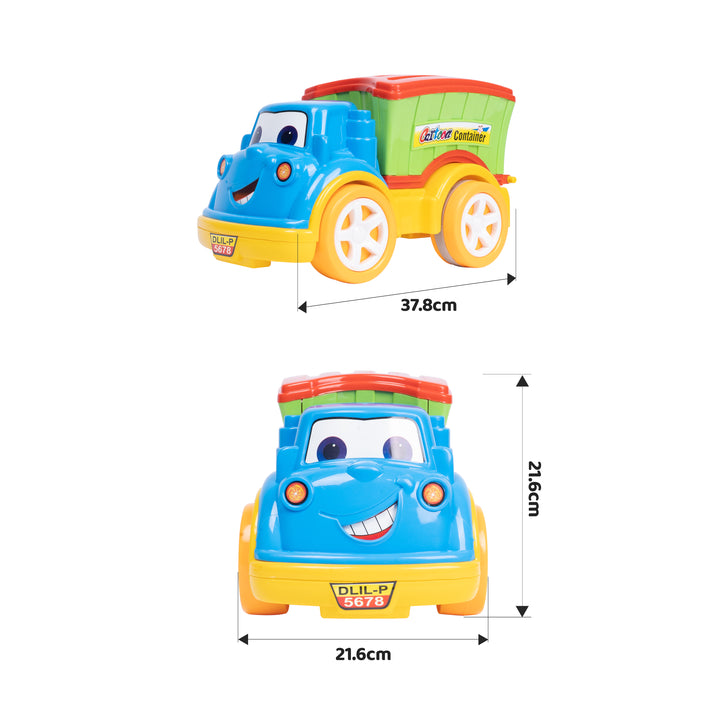 FLYI Friction Powered Beast Container Truck Toy(2+ Years)