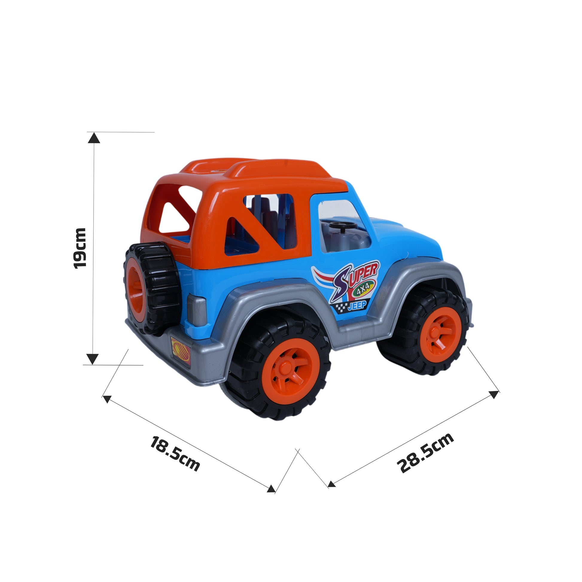 FLYI Super Jeep Friction Powered Toy Vehicle(3+ Years)