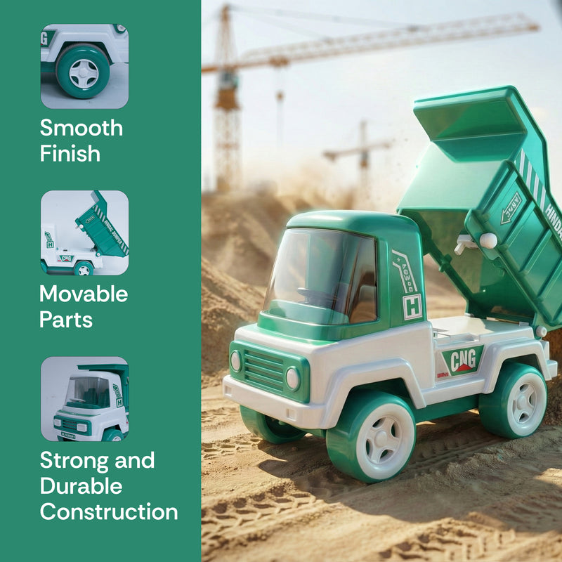 FLYI Hindle Deluxe Dumper – Friction Powered Construction Toy(3+ Years)