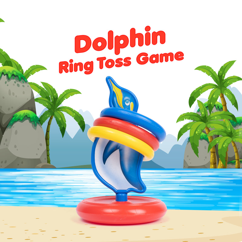 FLYI Dolphin Ring Toss – Fun-Filled Activity Toy for Kids